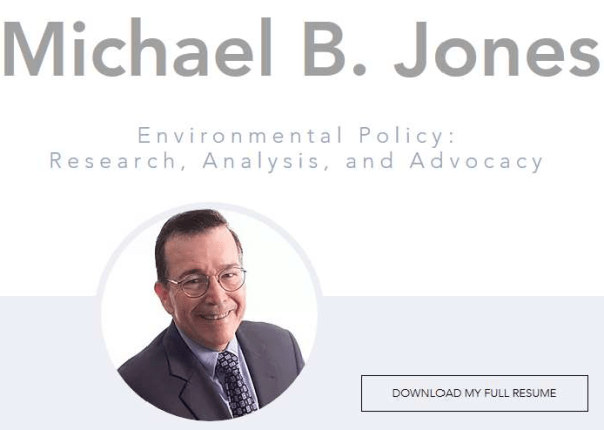 It appears Michael B. Jones has been abandoned the profesion of law!