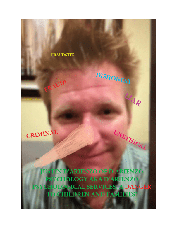 FLORIDA PSYCHOLOGIST JUSTIN D'ARIENZO