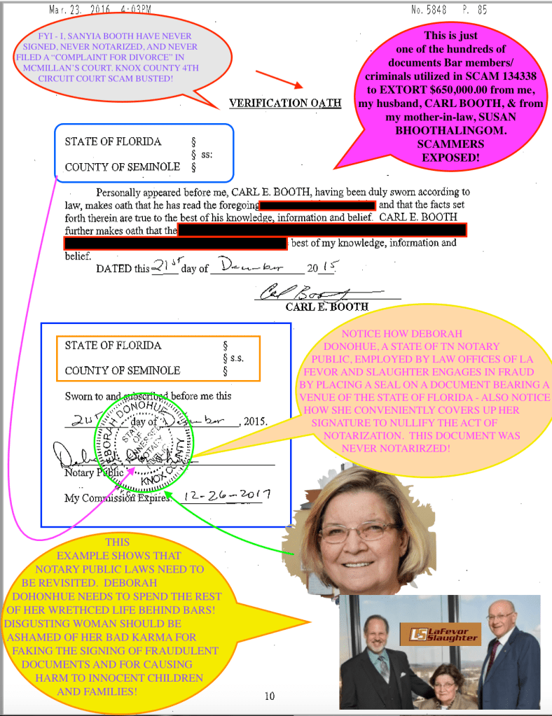 LAW OFFICES OF LAFEVOR AND SLAUGHTER EXPOSED