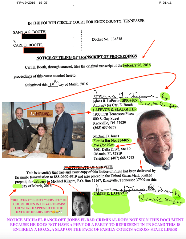 Law Office of Patrick Slaughter Esq. Knoxville, Tennessee