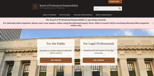 TENNESSEE LICENSING AGENCY BPR