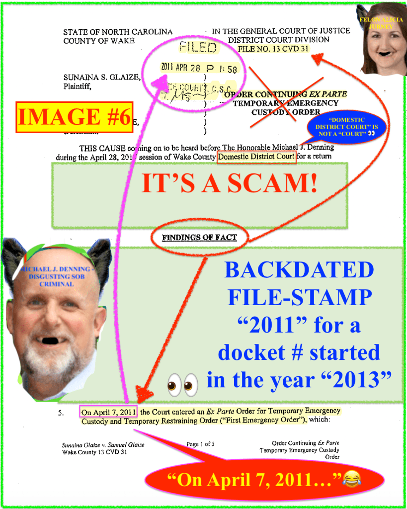 WAKE COUNTY DISTRICT COURT - FAMILY COURT, RALEIGH, NC, SMITH DEBNAM NARRON DRAKE SAINTSING AND MYERS, LLP, THARRINGTON SMITH, LLP INVOLVED IN SCAMS