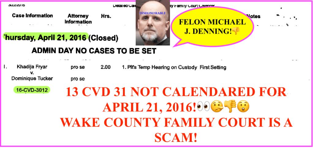 WAKE COUNTY FAMILY COURT - SMITH DEBNAM, THARRINGTON SMITH, ALICE STUBBS, Kristin Ruth, ALICIA JURNEY, LYNN MCNALLY, LEN C. MUELLER, A.T. DEBNAM, W. THURSTON DEBNAM