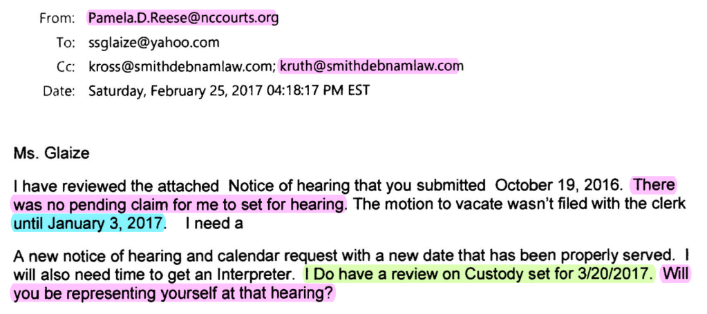 WAKE COUNTY FAMILY COURT FRAUD EXPOSED