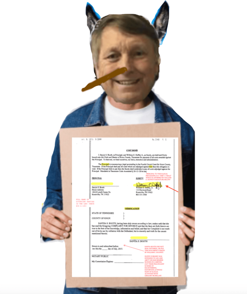 WILLIAM E. DUFFEY, DEACON AT PRESBYTERIAN CHURCH, KNOXVILLE, TENNESSEE